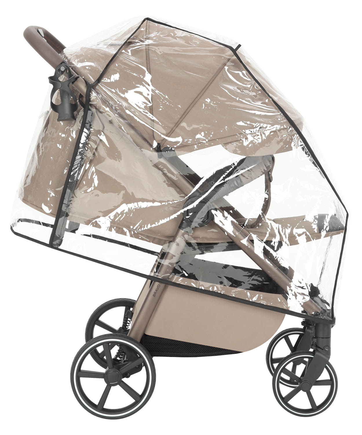 Прогулочная коляска Bravo M/Lite 2025 Дождевик входит в комплект.